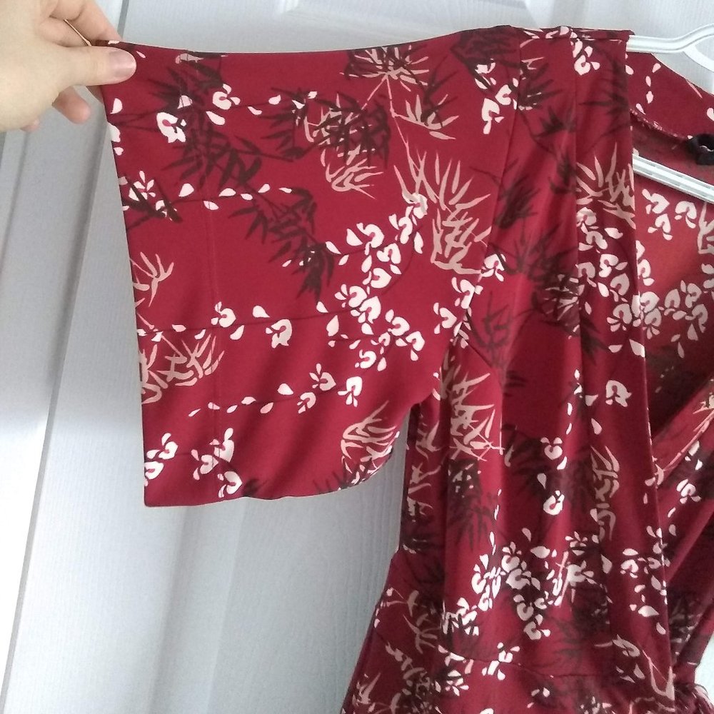 Kimono midi dress